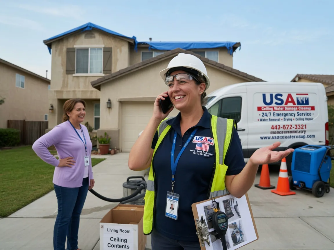Ceiling Water Damage Restoration Ashwood, OR FAQs